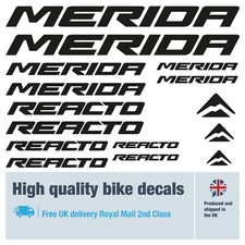 Adesivos/decalques de etiquetas de bicicleta Merida Reacto 5+ anos qualidade externa (pacote com 30) comprar usado  Enviando para Brazil