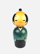 Poupée kokeshi samouraï d'occasion  Strasbourg-