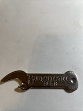 ABRIDOR DE CERVEJA VINTAGE Scare METAL BURGERMEISTER MEDE 3 1/8 LONGO ABRIDOR LIMPO comprar usado  Enviando para Brazil