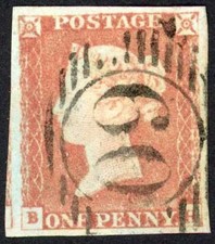 1841 penny red for sale  UK
