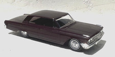 Usado, Carro promocional promocional escasso original metálico Borgonha 1963 Ford Galaxie ht AMT comprar usado  Enviando para Brazil