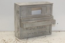 Tampo de mesa vintage tocador de piano alumínio fundido colecionável Wichita Kansas, usado comprar usado  Enviando para Brazil