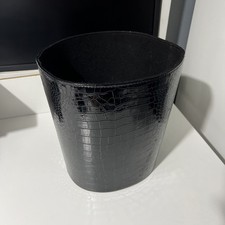 Black glossy faux for sale  CHELTENHAM
