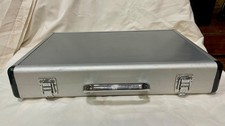 Aluminium silver briefcase for sale  LONDON