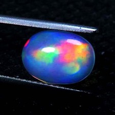 OPALA WELO ETÍOPE CABOCHÃ OVAL NATURAL AAA+VVS COR ATRAENTE 1,70 CTS comprar usado  Enviando para Brazil