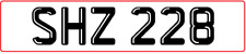Dateless registration number for sale  FARNBOROUGH