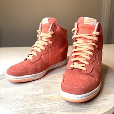 Tênis Nike Feminino Dunk Sky Hi Wedge Lava Glow/Sunset 644877-602 EUA Tamanho 8.5 comprar usado  Enviando para Brazil