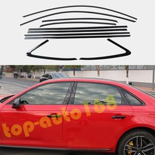 Usado, Tampa de tira de janela de carro preta inoxidável acabamento para Audi A3 S3 Sedan 2015-2017-2020 comprar usado  Enviando para Brazil
