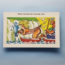 Saucy comic postcard for sale  TELFORD