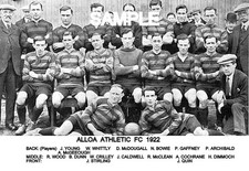 Alloa athletic 1922 for sale  DEESIDE