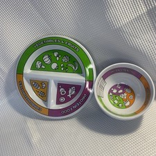 Juego de platos y cuencos bariátricos de control de porciones (8 piezas en total) - Automedición segunda mano  Embacar hacia Mexico