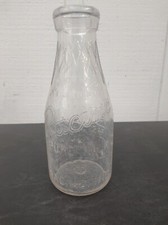 Vintage embossed milk for sale  Mc Lean