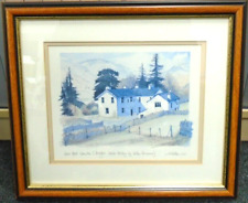 Framed print lane for sale  MIRFIELD