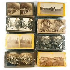 Usado, Lote de 50+ Cartões Antigos Aleatórios com Visualização Estéreo - Fotografias Originais das Décadas de 1860–1920 comprar usado  Enviando para Brazil