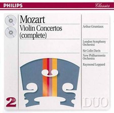 Mozart violin concertos for sale  Montgomery