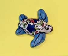 Ceramic turtle pretty for sale  BOGNOR REGIS
