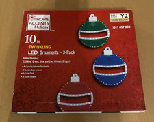 Ornaments twinkling lights for sale  Plainfield