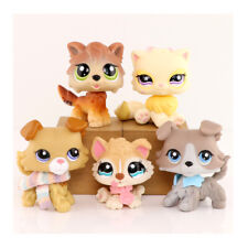 Mini boneco LPS Shop 5x gato persa Wolf Collie filhote e acessórios presente infantil comprar usado  Enviando para Brazil