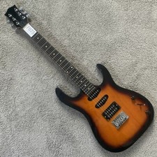 Guitarra Eléctrica 6 Cuerdas Color Puesta de Sol 22 Trastes Palo de Rosa segunda mano  Embacar hacia Mexico