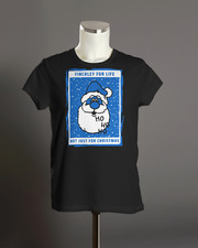FINCHLEY Boże Narodzenie T-shirt | Wingate Maurice Rebak Blues Londyn Święty Mikołaj Boże Narodzenie na sprzedaż  Wysyłka do Poland
