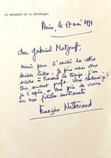 Amitié françois mitterrand d'occasion  Lyon III