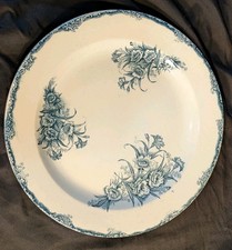 Plat rond fleuri d'occasion  Montrabé