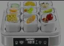 Máquina de fazer iogurte grego LynTorin com 9 frascos/tampas de vidro comprar usado  Enviando para Brazil