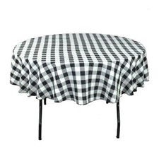 Tablecloth round checkered for sale  Fort Lauderdale