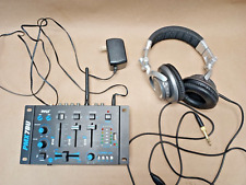 Pyle, 3 Máquina de Audio Inalámbrica-Controlador DJ de 3 Canales y Auriculares Pyle-pro segunda mano  Embacar hacia Mexico