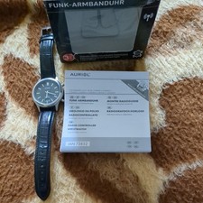 Auriol funkarmbanduhr schwarz gebraucht kaufen  Gelenau