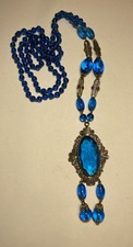 Blue glass art for sale  Hurley