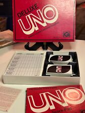 Antigo UNO DELUXE Edição Clássico Jogo de Cartas Hasbro Original com Cartas de Pontuação Extra comprar usado  Enviando para Brazil