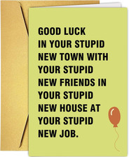 Hilarious moving away for sale  Glen Cove