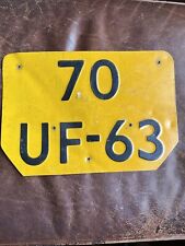 Netherlands truck license for sale  New York