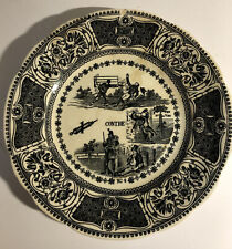 Assiette parlante faïence d'occasion  Saint-Ouen
