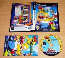 The Simpsons Hit & Run Sony Playstation 2 PS2 Pal Black Label Top Condition Rar comprar usado  Enviando para Brazil