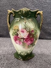 Vintage handled green for sale  NEWCASTLE