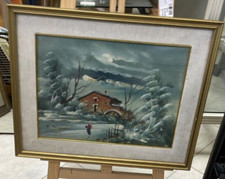 Quadro olio tela usato Quadro olio tela usato  Napoli