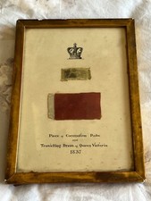 1837 framed piece for sale  FORDINGBRIDGE