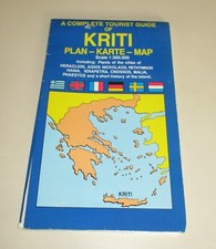Kreta plan karte gebraucht kaufen  Volkenschwand