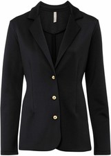 Blazer goldfarbenen knöpfen gebraucht kaufen  Deutschland