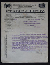 Invoice nancy 1930 d'occasion  Expédié en Belgium