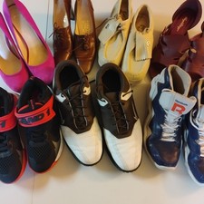 Lote de 7 pares de sapatos mistos de marca e tamanhos de revenda  comprar usado  Enviando para Brazil