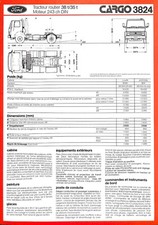 Ford cargo 3824 d'occasion  Les Bordes