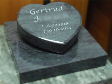 Liegestein herz granit gebraucht kaufen  Reiskirchen
