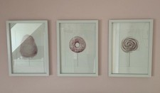 Pink white wall for sale  MANSFIELD