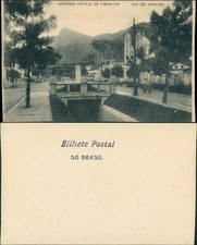 Foto Rio de Janeiro Avenida Paulo de Frontin 1915 Privatfoto, usado comprar usado  Enviando para Brazil