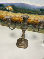 Portacandele metallo candelier usato  Sormano