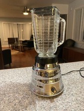 Liquidificador vintage Osterizer cromado + jarro de vidro MCM meados do século 235A. Pls. Leia comprar usado  Enviando para Brazil