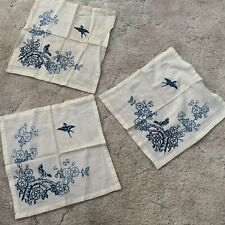 Cotton napkins blue for sale  Decatur